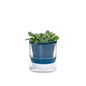 Self Watering Pot for Indoor Plants, Blue, 375