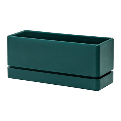 Uncompromising Plastic 12" Rectangle Herbs Planter