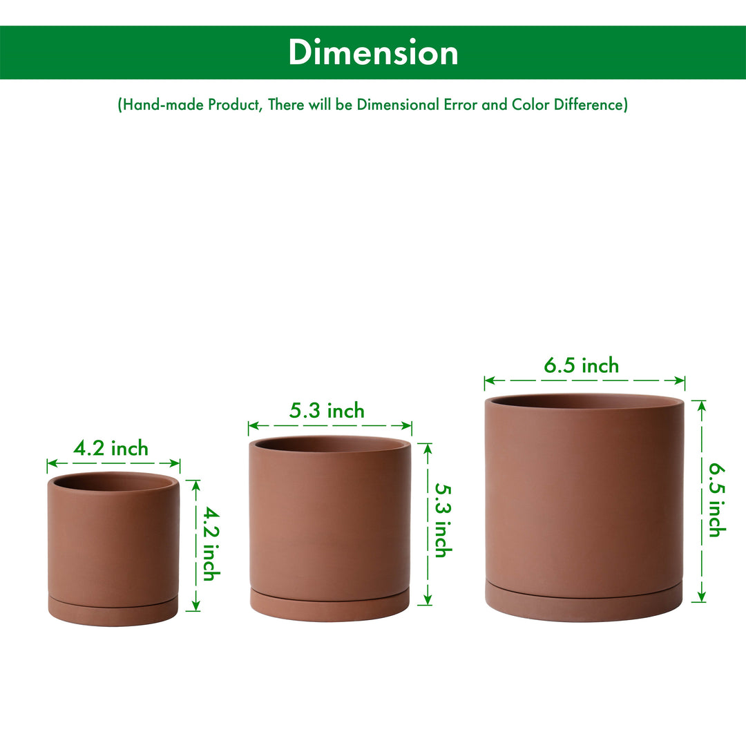 planter and pot difference Natural Terracotta Material Plants Pots