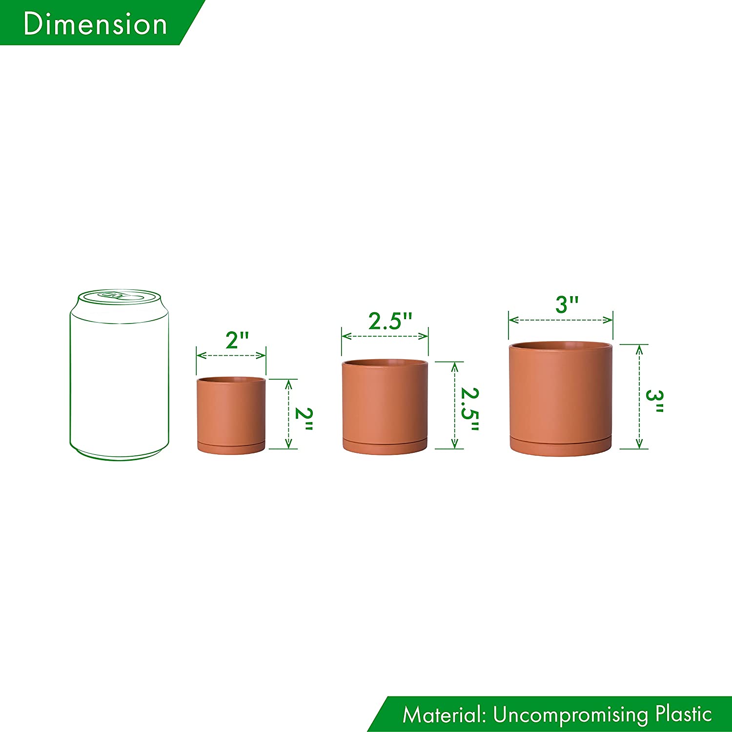 standard plastic plant pot sizes D'vine Dev